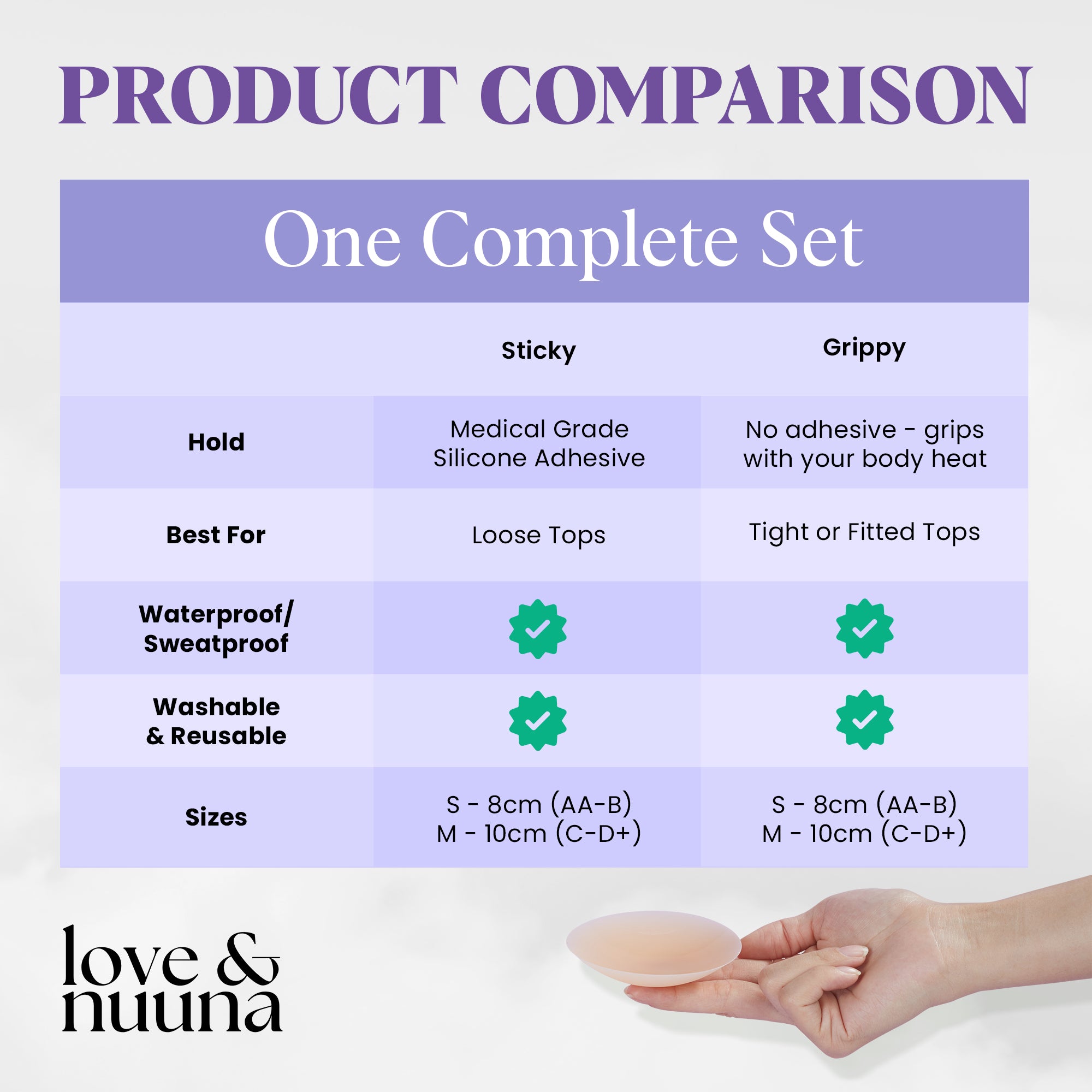 Circle Nipple Cover Set - 2 Pairs