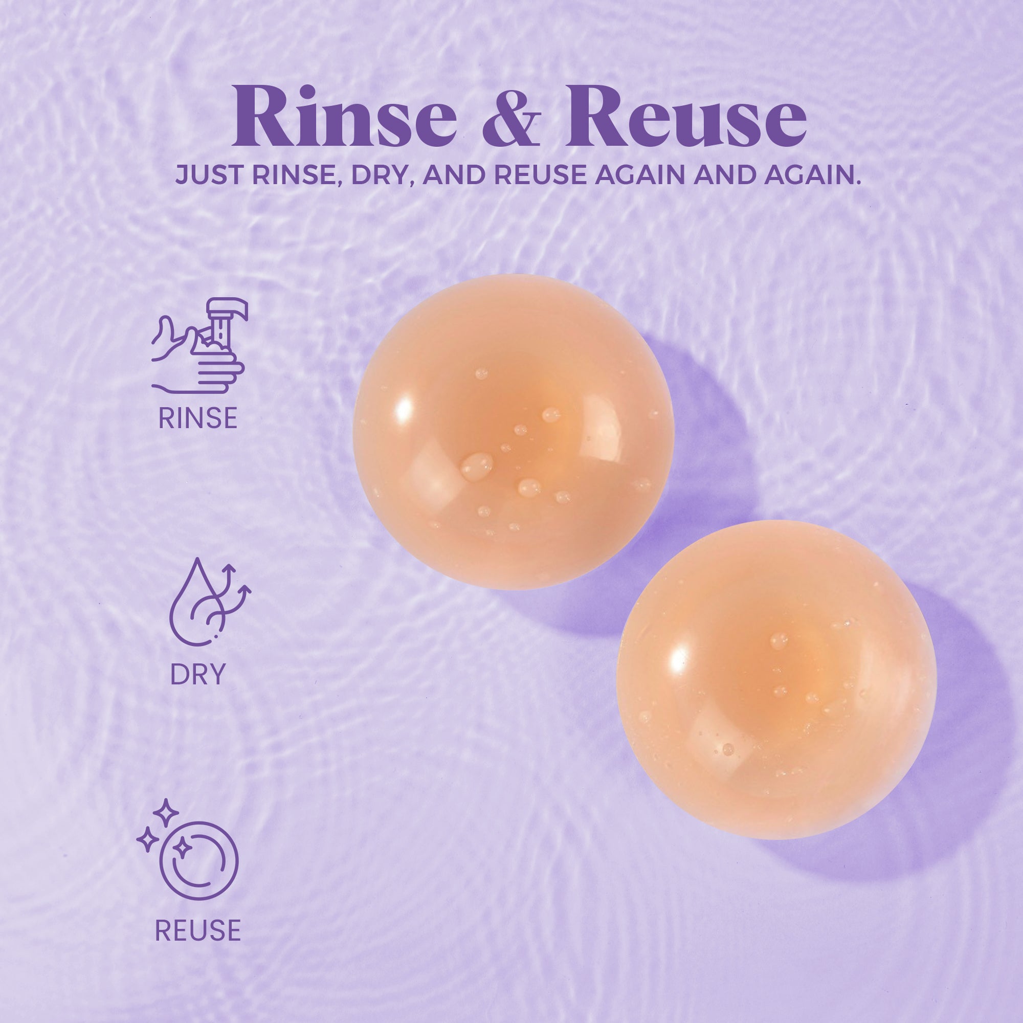 Circle Nipple Cover Set - 2 Pairs