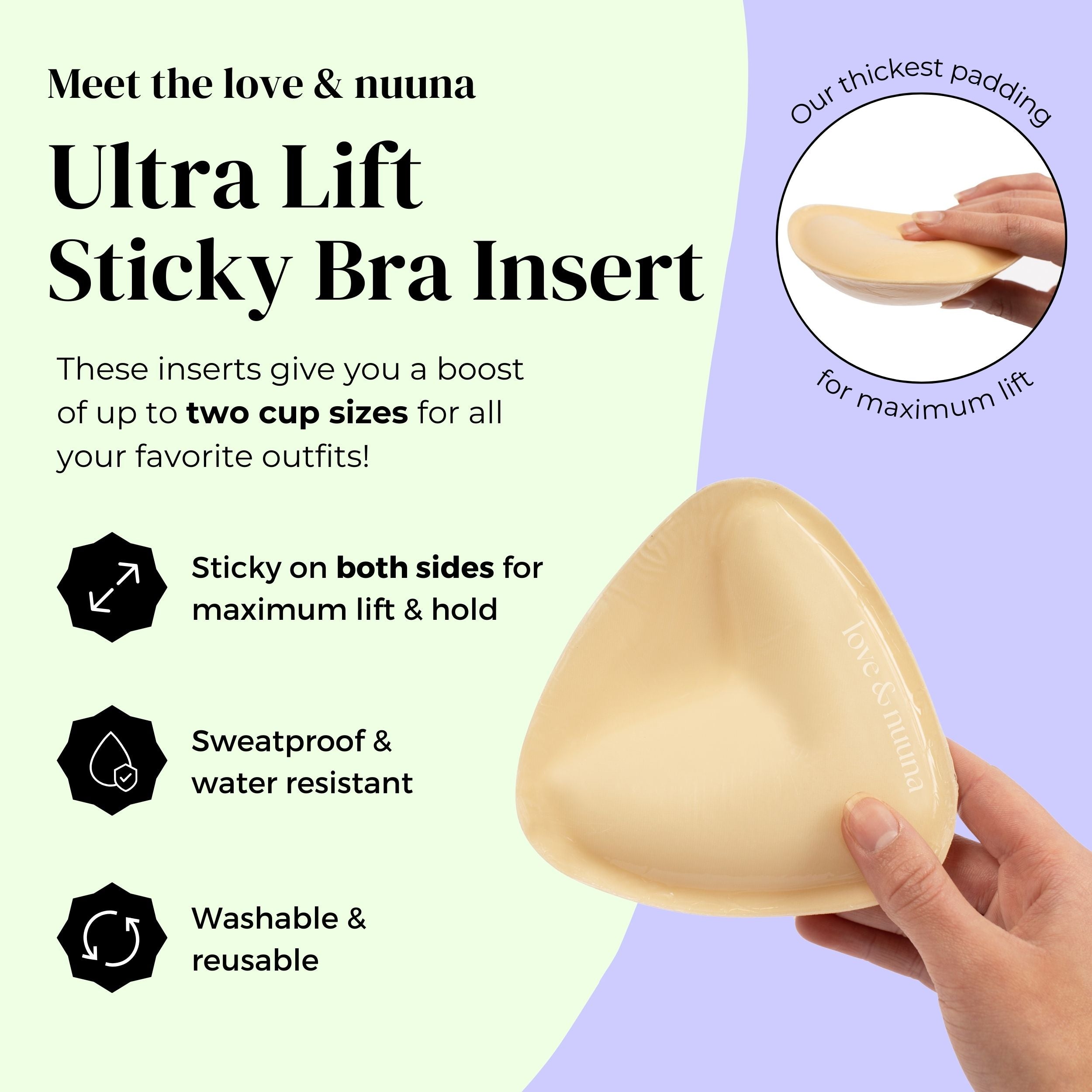 Ultra Lift Sticky Bra Inserts